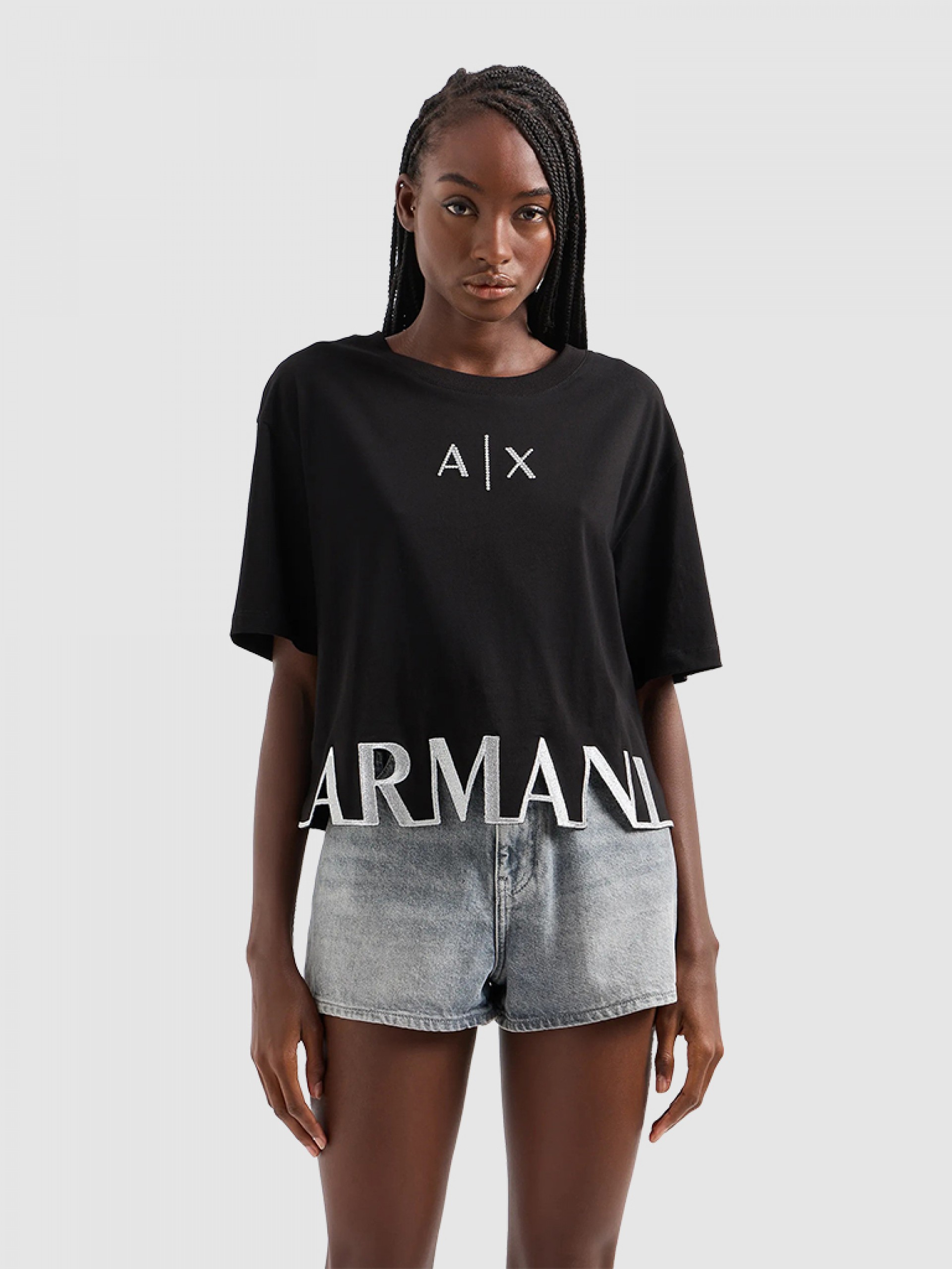 Shop Armani Womens Armani Exchange T Shirt Armani Exchange T