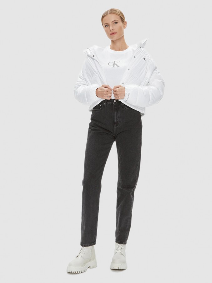T-Shirt Mulher Sequin Calvin Klein