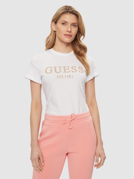 T-Shirt Mulher Nyra Guess