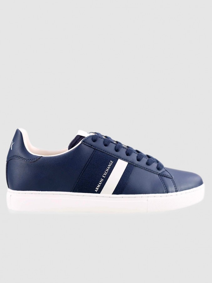 Sneakers Man Navy Blue Armani Exchange