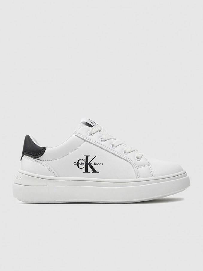 Sneakers Boy White Calvin Klein