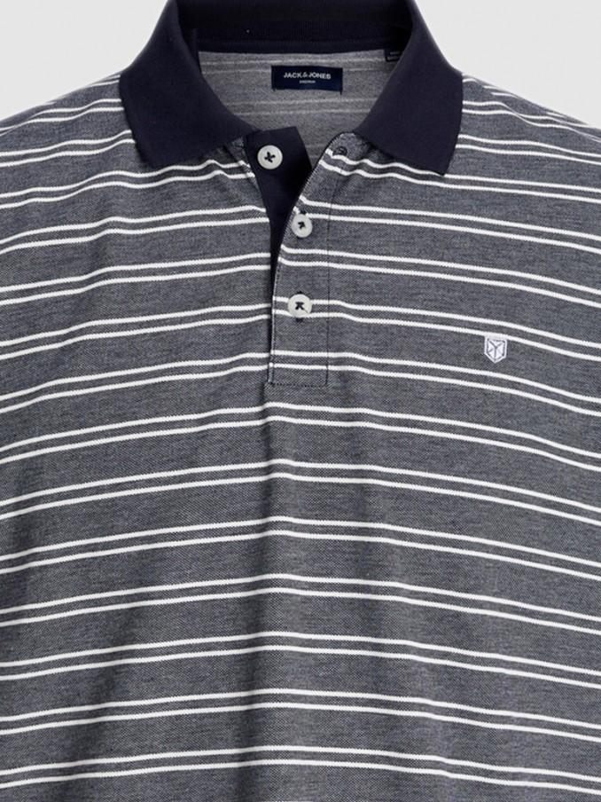 Polo Shirt Man Dark Blue Jack & Jones