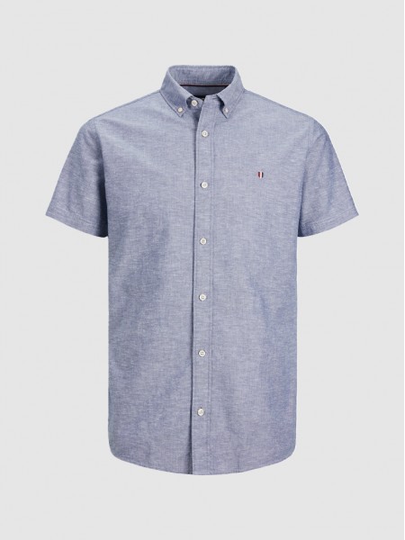 Shirt Man Light Blue Jack & Jones