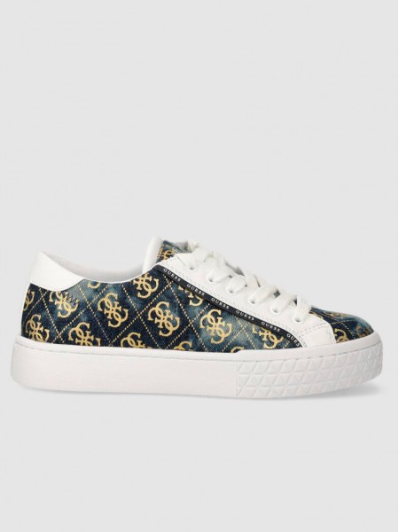 Sneakers Woman Blue Guess