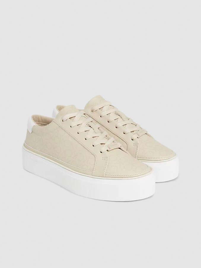 Mulher Lace Up Calvin Klein