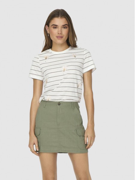 T-Shirt Woman Stripes Only