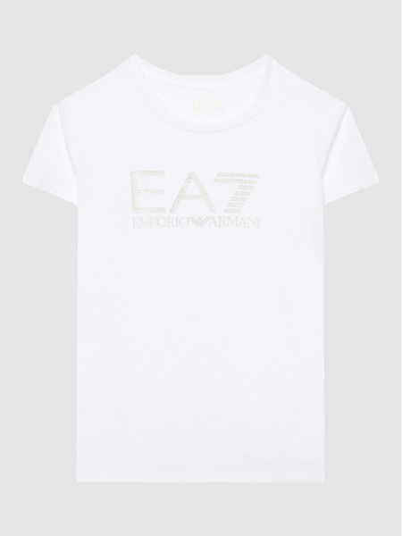 T-Shirt Menina Ea7 Emporio Armani
