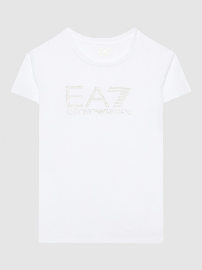 Camiseta Nia Blanco Ea7 Emporio Armani