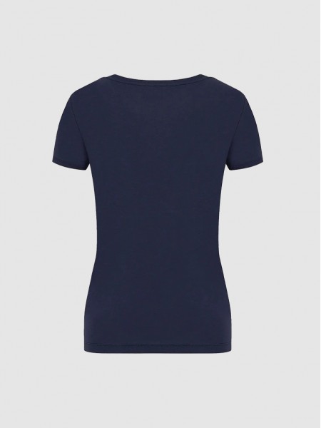 T-Shirt Mulher Ea7  Emporio  Armani