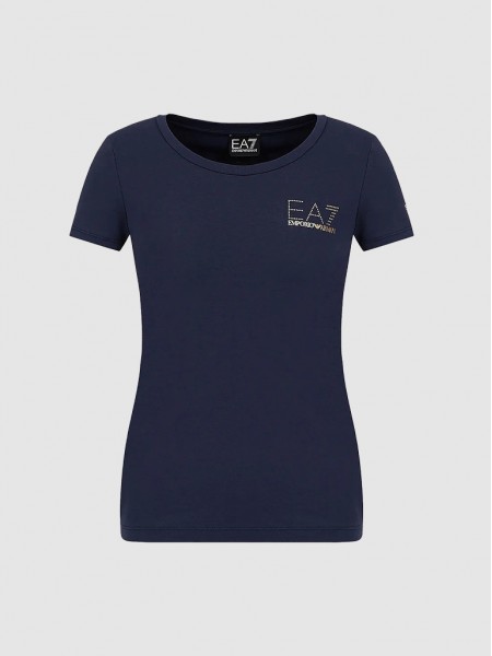 T-Shirt Mulher Ea7  Emporio  Armani