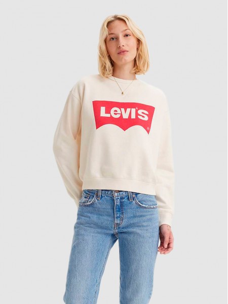 Sweatshirt Mulher Graphic Levis