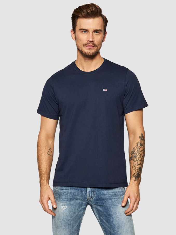 T-Shirt Man Navy Blue Tommy Jeans