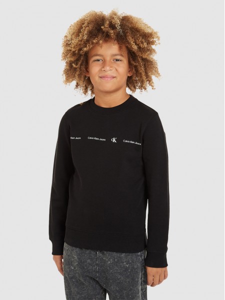 Sweatshirt Menino Minimal Calvin Klein