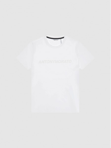 T-Shirt Man White Antony Morato