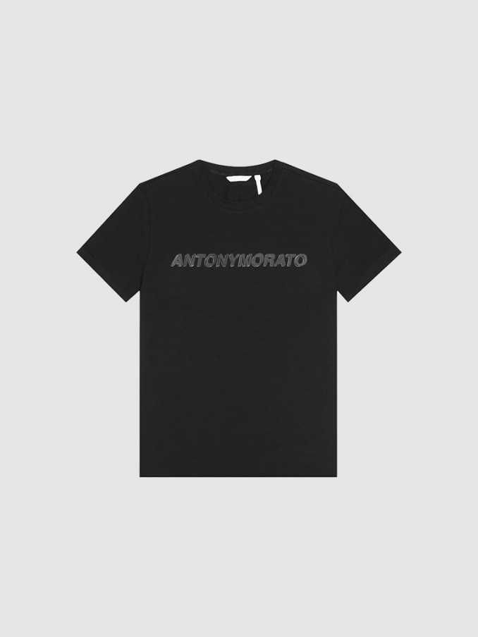 Camiseta Hombre Negro Antony Morato