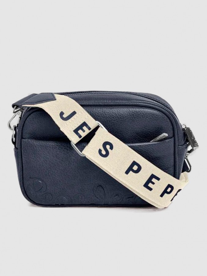 Bolsos de Hombro Mujer Azul Marino Pepe Jeans London