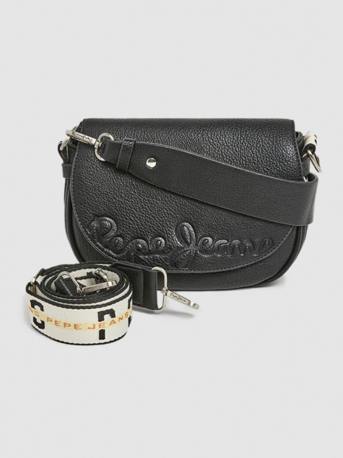 Shoulder Bags Woman Black Pepe Jeans London