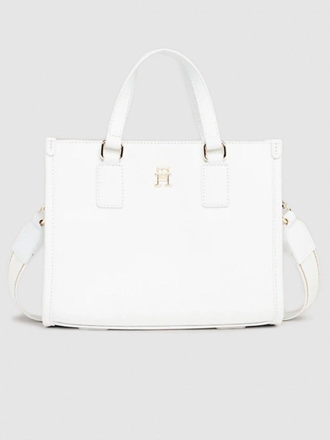 Bolsos de Mano Mujer Blanco Tommy Jeans