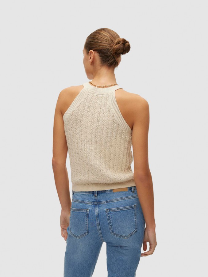 Blusa Mujer Crema Vero Moda