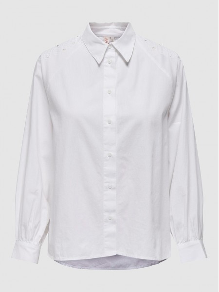 Camisa Mujer Blanco Only