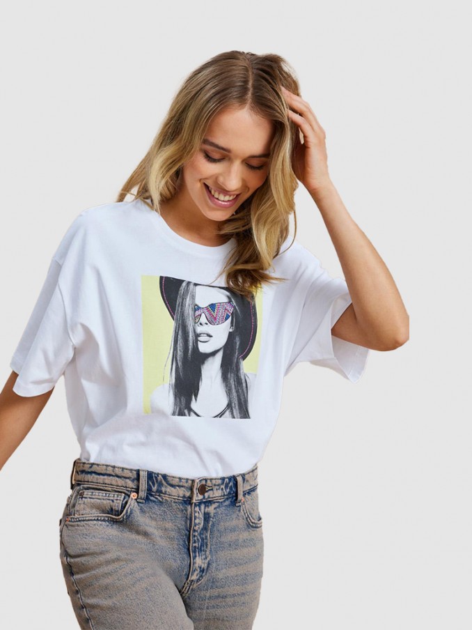 T-Shirt Woman White Only