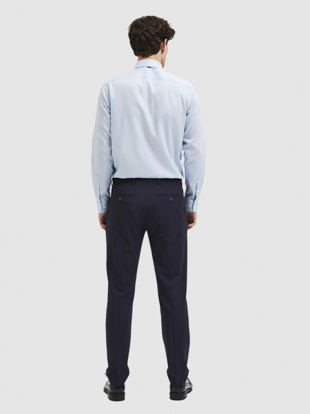 Pantalones Hombre Selected