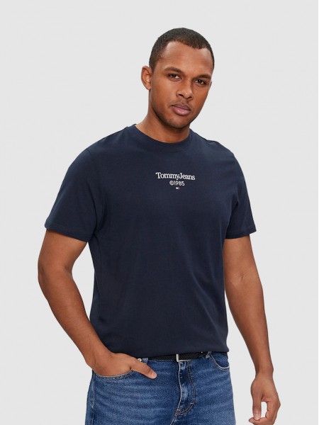 T-Shirt Homem Slim Tommy Jeans