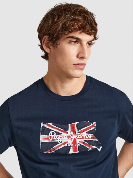 Camiseta Hombre Pepe Jeans London