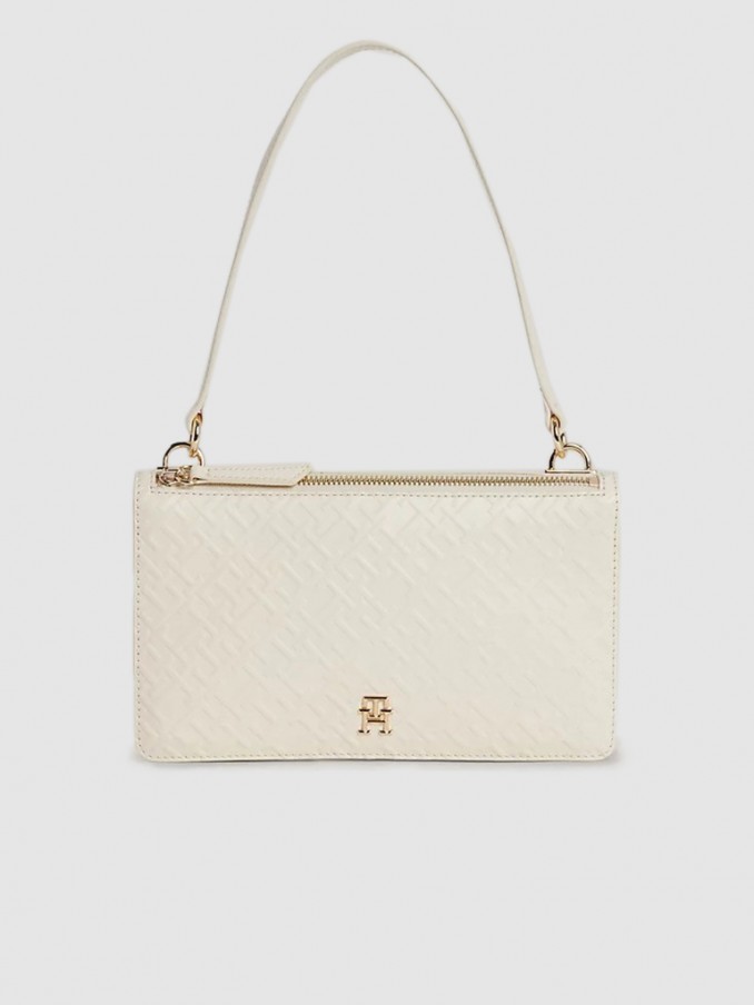 Shoulder Bags Woman Cream Tommy Jeans