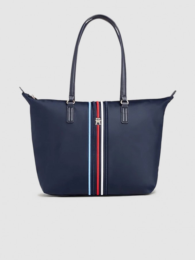 Bolsos de Mano Mujer Azul Marino Tommy Jeans