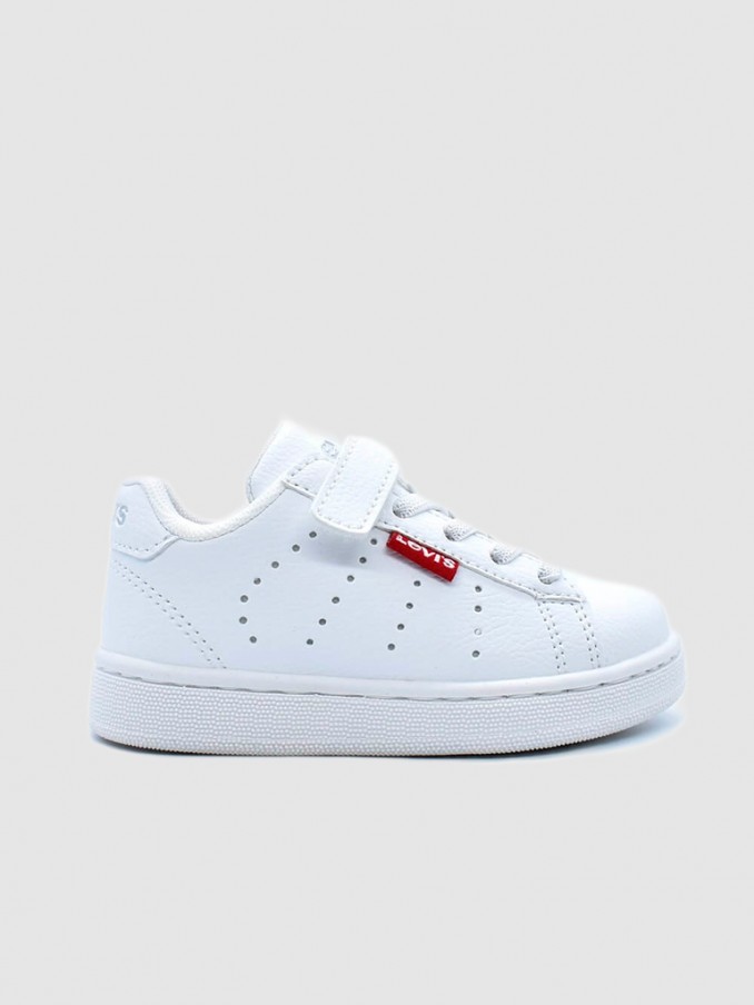 Sneakers Unisex Child White Levis