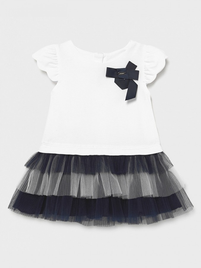 Dress Baby Girl Navy Blue Mayoral