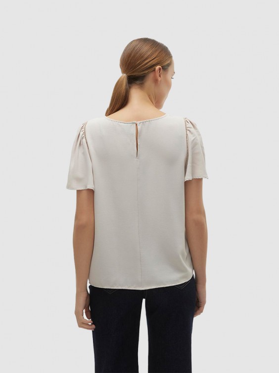 Shirt Woman Cream Vero Moda - 10303930 - 10303930.124 | Mellmak