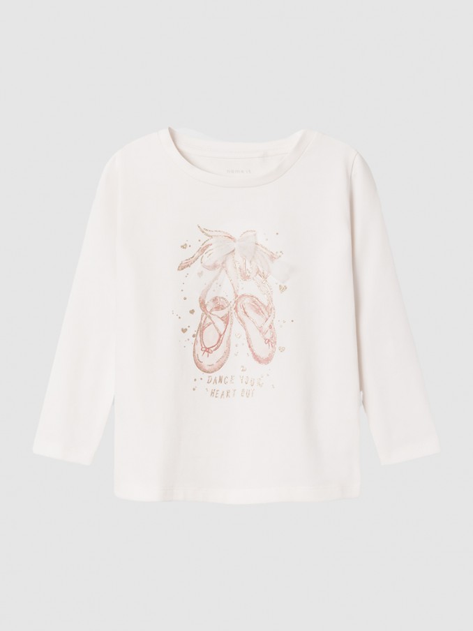 Camiseta Nia Crema Name It