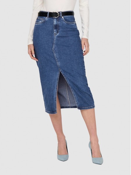 Skirt Woman Jeans Only