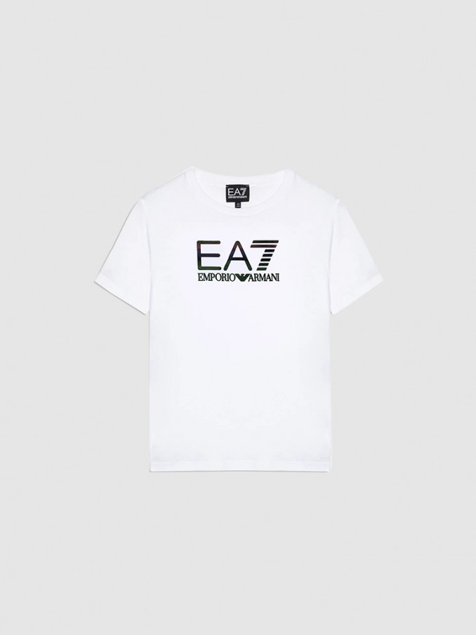 Camiseta Nio Blanco Ea7 Emporio Armani
