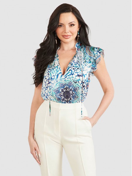 Blouse Woman Print Marciano