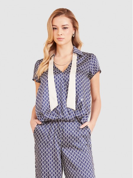 Blouse Woman Blue Marciano