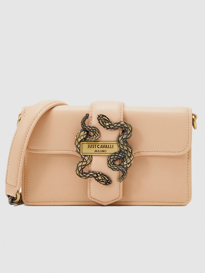 Bolsos de Hombro Mujer Beige Just Cavalli