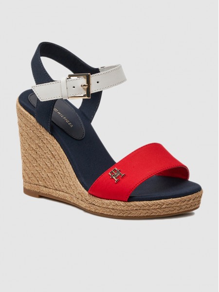Sandals and Clogs Woman Tommy Hilfiger Footwear