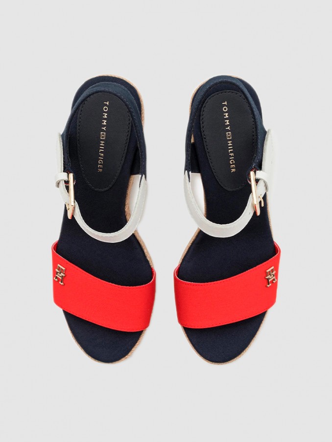 Sandals and Clogs Woman Tommy Hilfiger Footwear