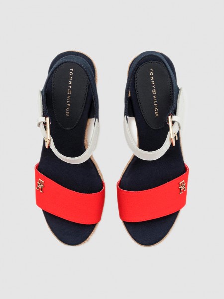 Sandals and Clogs Woman Tommy Hilfiger Footwear