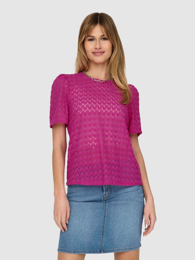 Blusa Mujer Rosa Only