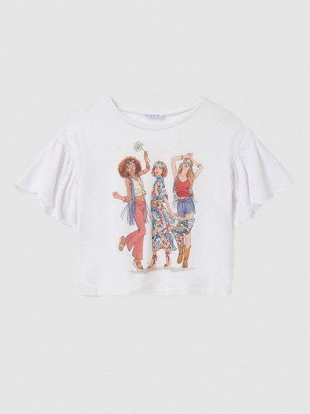 T-Shirt Girl Mayoral