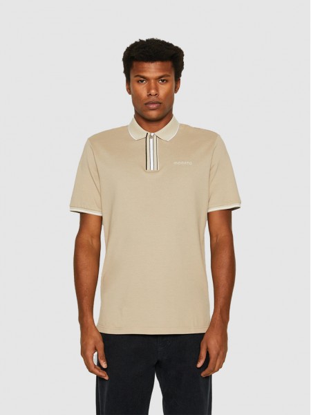 Polo Shirt Man Beige Antony Morato