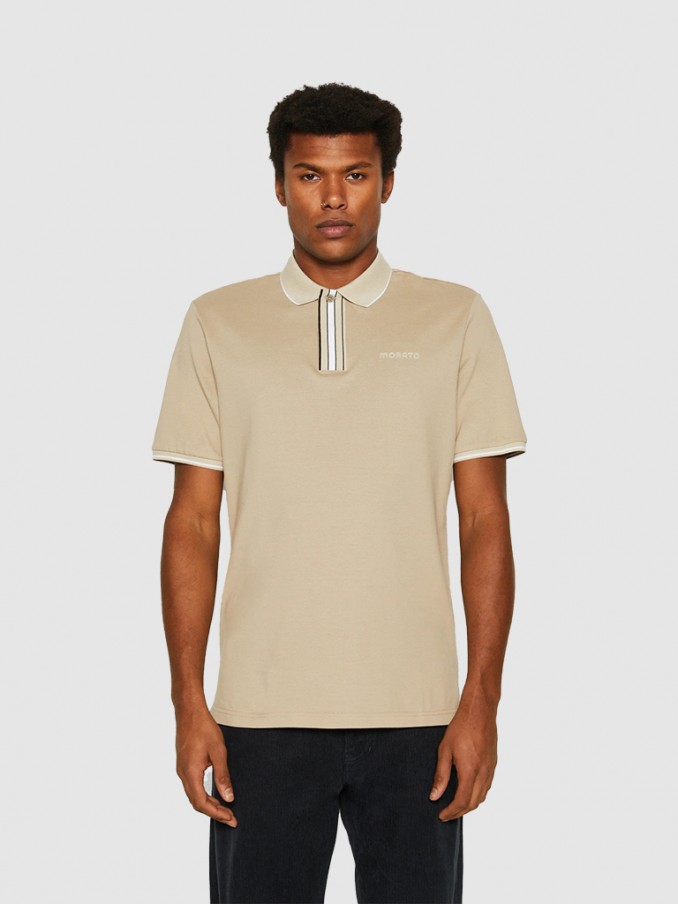 Polo Shirt Man Beige Antony Morato