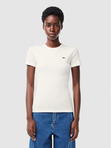 T-Shirt Mulher Lacoste
