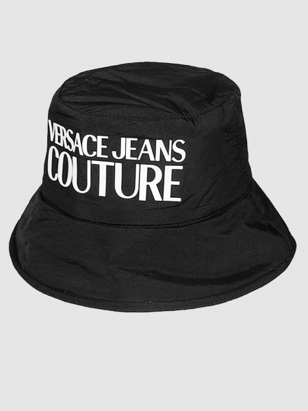 Hats Man Black Versace