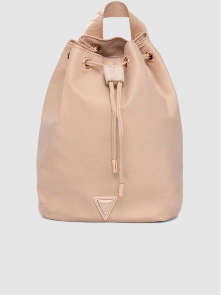 Backpack Woman Cream Guess Underwear