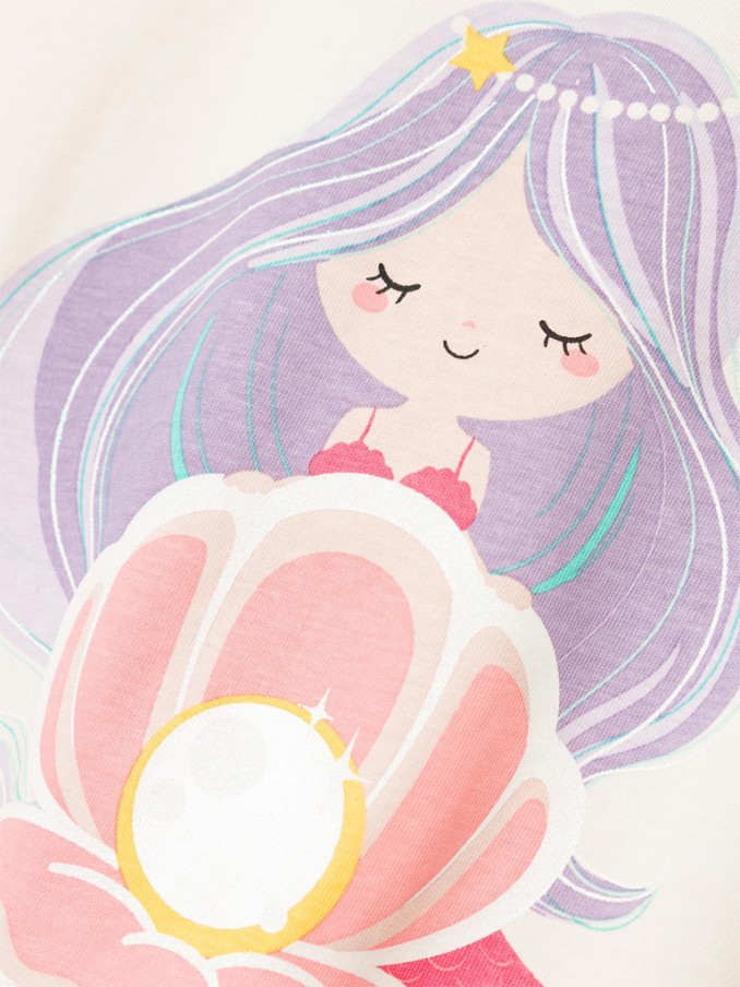 Camiseta Niña Blanco Name It